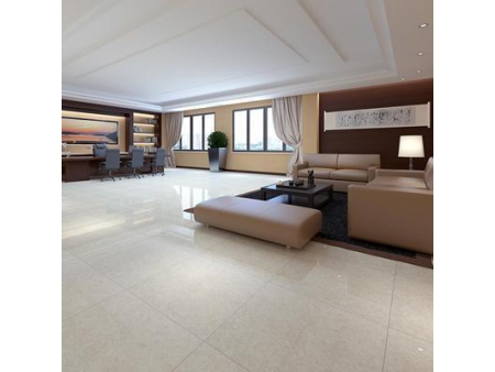 Cream Color Polished Porcelain Tile