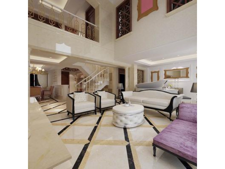 Cream Color Polished Porcelain Tile