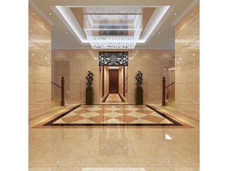 Cream Color Polished Porcelain Tile