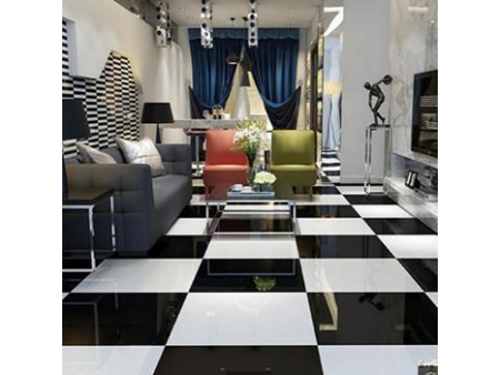 Solid Color Polished Porcelain Tile