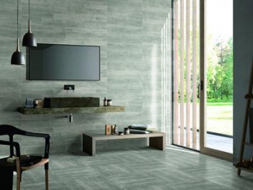 Striped Rustic Porcelain Tile