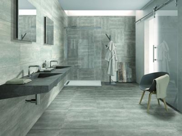 Striped Rustic Porcelain Tile