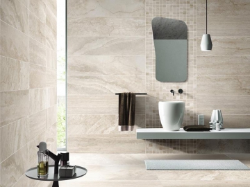 Beige and Grey Porcelain Tile