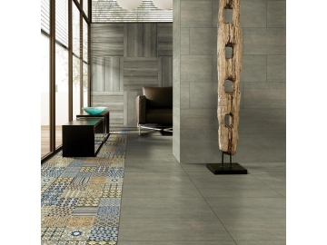 Line Pattern Glazed Porcelain Tile