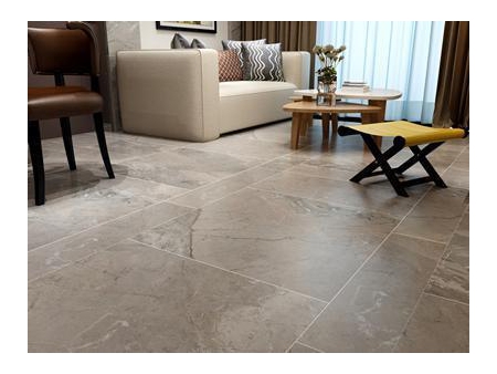 Grey and Brown Marble Tile