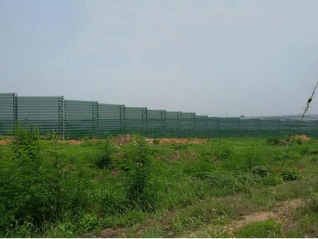 Wind Fence (for Solar Fields)