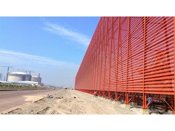 Wind Fence (for Iron Oree Dust Control)