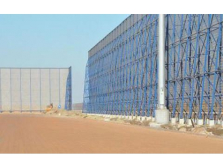 Sand fence for desert