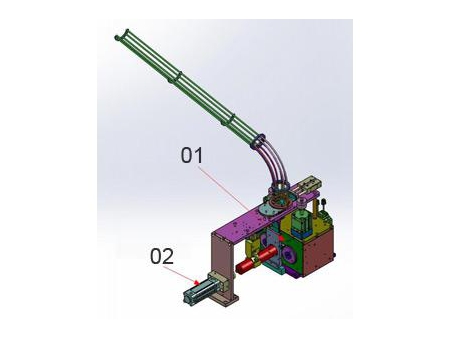 Horizontal Piston Filler  (high viscosity GRQY-3500-I with sealer for Aluminum Sealant Cartridge)