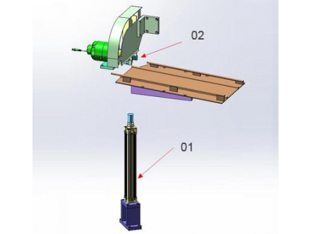 Vertical Piston Filler  (low viscosity GRQL-300 with sealer for Aluminum Sealant Cartridge)