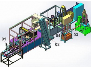 Silicone Sealant Piston Filling Line