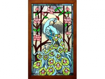 Stained Glass Cabinet Door