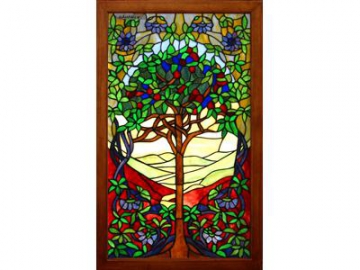 Stained Glass Cabinet Door