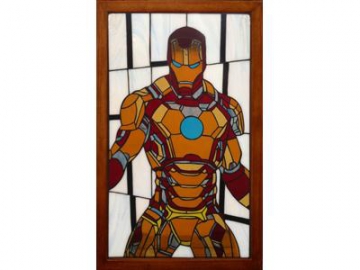 Stained Glass Cabinet Door