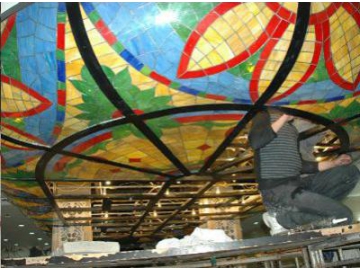 Stained Glass Church Dome