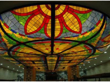 Stained Glass Church Dome