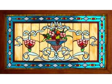 Stained Glass Transom Window