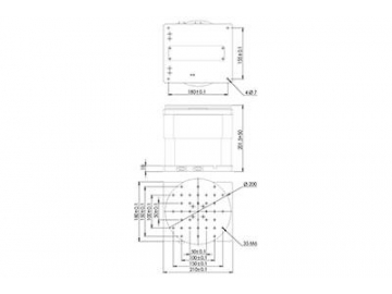 WN06VA50-130 Integrated Vertical and Rotation Stages