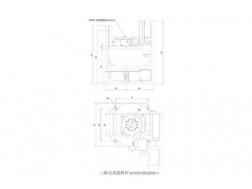 WN303RA200S-1 Multi-Axis Motorized Rotation Staged