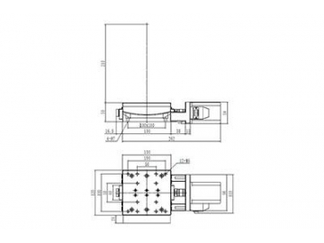 WN08GA10 Motorized Goniometer Stages