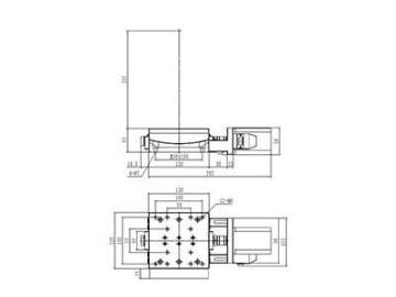 WN09GA15 Motorized Goniometer Stages