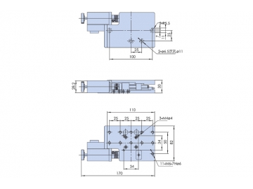WN264TA25H Precision Motorized Linear Stages