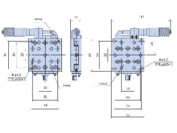 25mm Travel Precision Translation Stages