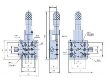 13mm Travel Precision Translation Stages