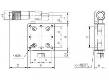 13mm Travel Precision Translation Stages