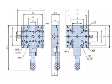 13mm Travel Precision Translation Stages