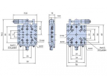 13mm Travel Precision Translation Stages