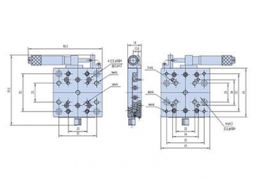 25mm High Performance linear Stages