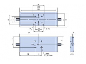 Dovetail Manual Linear Stages