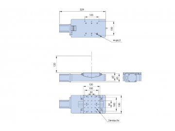 WN07GA15 Motorized Goniometer Stages