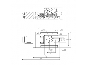 WN04VA10 Motorized Vertical Stage