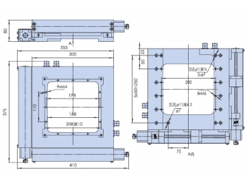 WN202WA100X100 Motorized XY Linear Stage