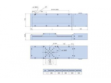 WN220TA(50-300)H  Motorized Linear Stage