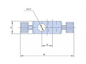 φ12mm Optical Post Clamps