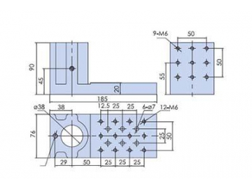 φ38mm Optical Support Rod Platforms