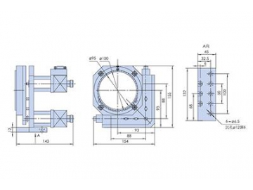 WN01EM100 Motorized Mirror Mounts