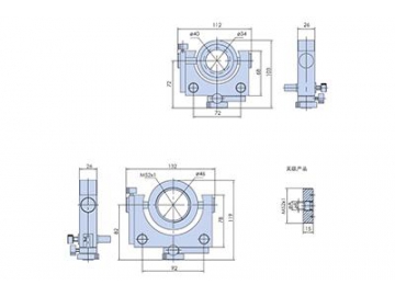 Full Rotation Range Gimbal Mirror Mounts