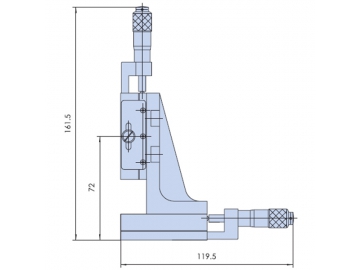 WN206ZM13H Stainless Steel Precision Multi-Axis Stage