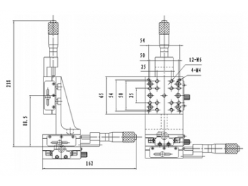 Aluminum Alloy Multi-Axis Stage