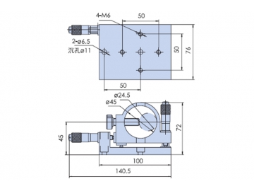 Cylindrical Laser Mount