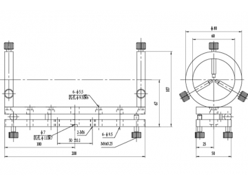 Cylindrical Laser Mount