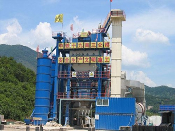 Asphalt Plant 400t/h, Item AMP5000-C 5300kg per batch mixing system