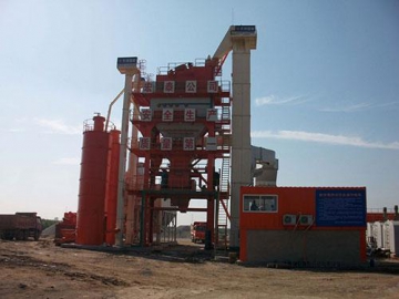 Asphalt Plant 320t/h, Item AMP4000-C 4300kg per batch mixing system