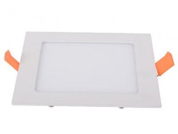 LED Recessed Light, Square Panel Fixture