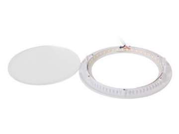 Recessed LED Light, Round Flat Fixture