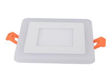 LED Recessed Downlight, Square Panel Fixture